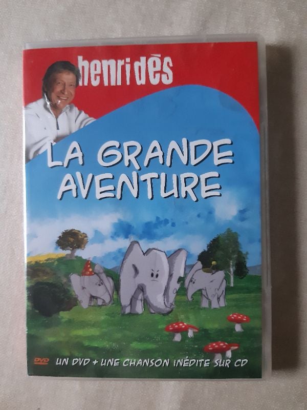 DVD La grande aventure d'Henri Dès + 2 CD chansons