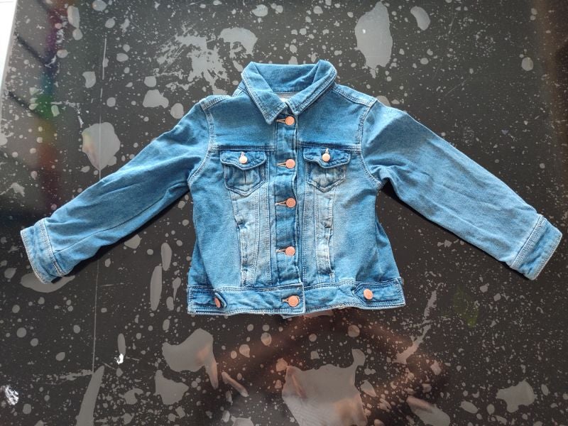Veste en jeans fille