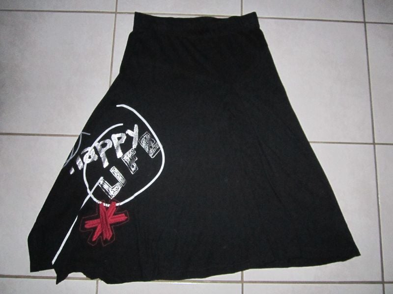 Jupe Mi-Longue "Desigual" Noir 38