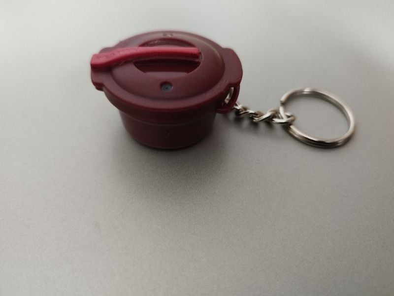 Porte clé tupperware