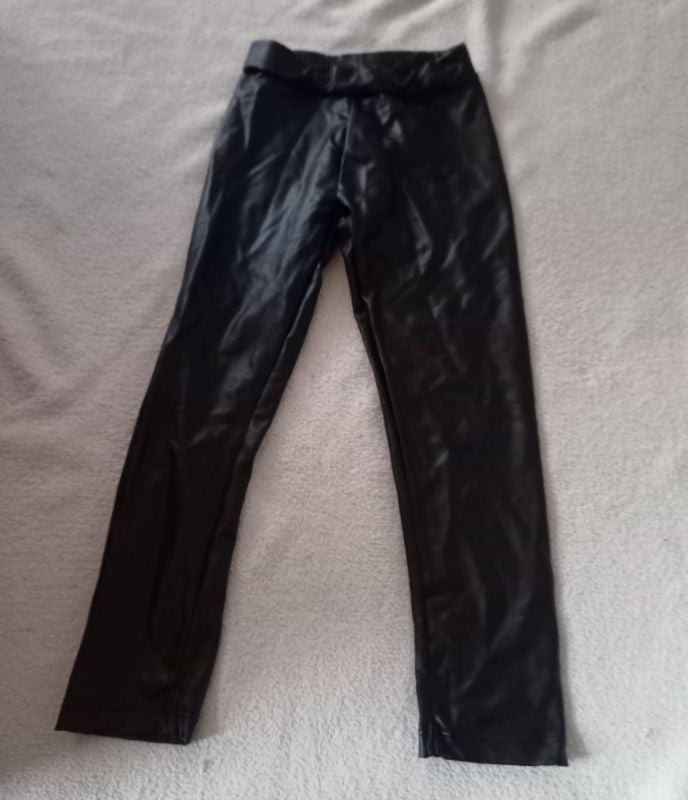 Legging simili cuir Zara 6 ans