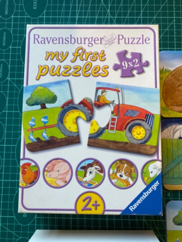 Mes premiers puzzles : la ferme