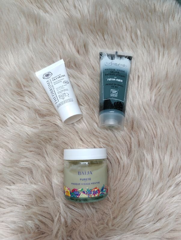 3 produits visage