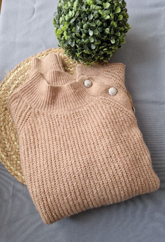 Pull avec boutons