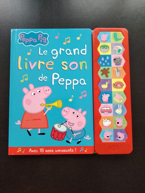 Livre à son Peppa pig