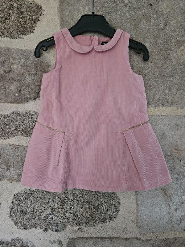 Robe velours 9 mois