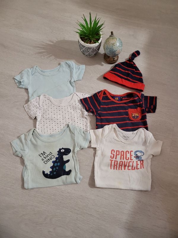 Lot de 5 body