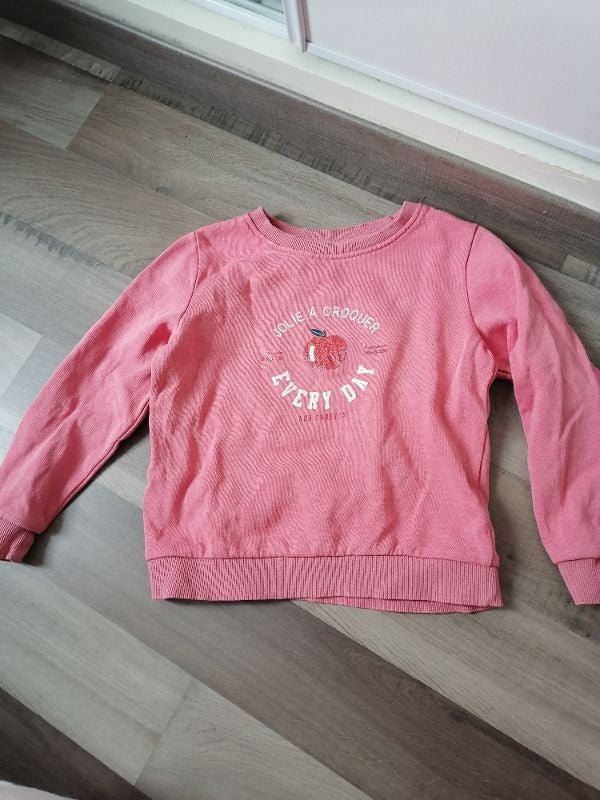 Sweat fille kiabi