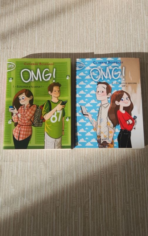 Lot de 2 livres de la série OMG