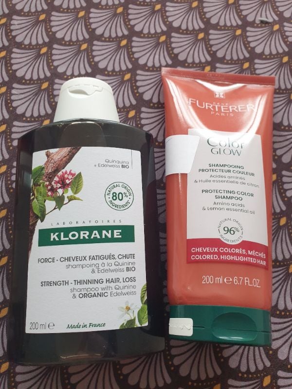 Lot 2 shampooing