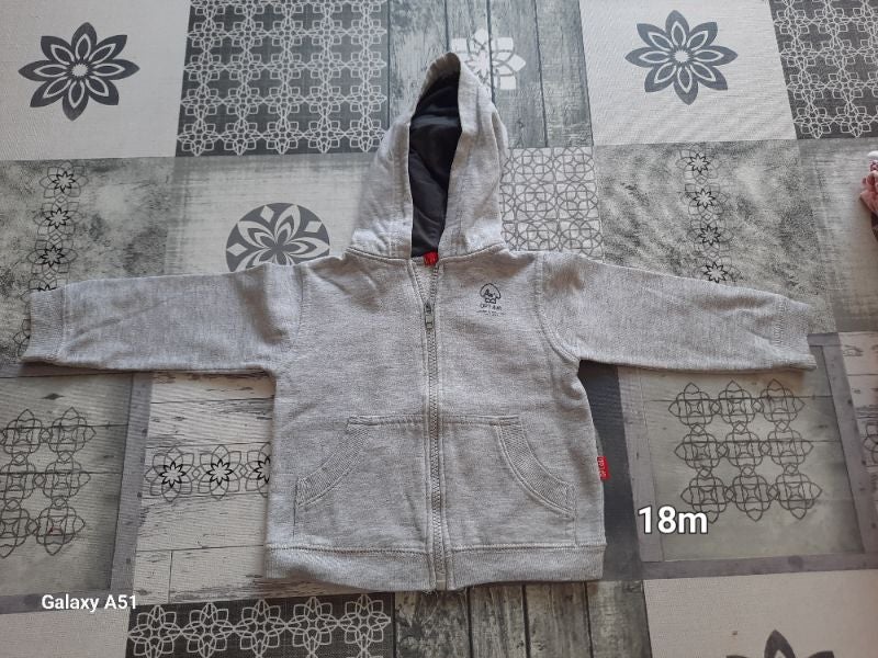 gilet garçon 18 mois