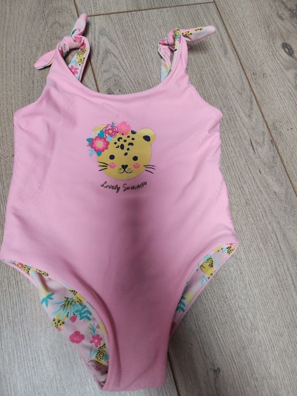 Maillot de bain bébé fille réversible