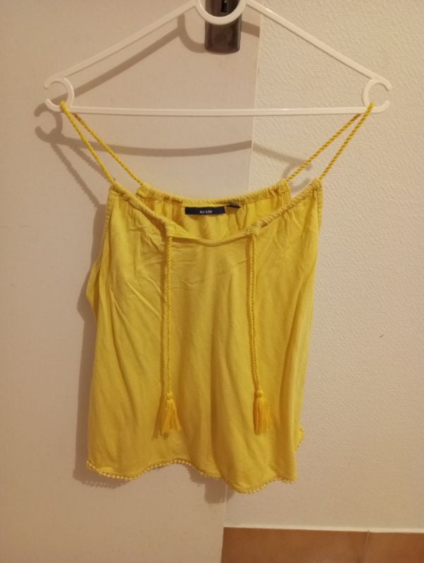 Débardeur jaune