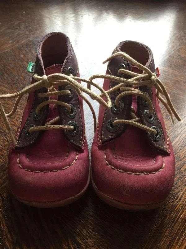 Bottillons bordeaux Kickers 20
