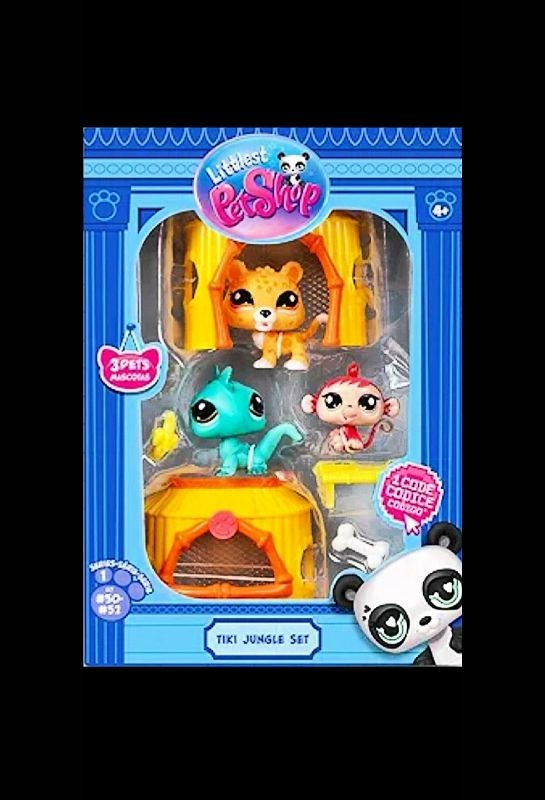 Petshop tiki jungle set