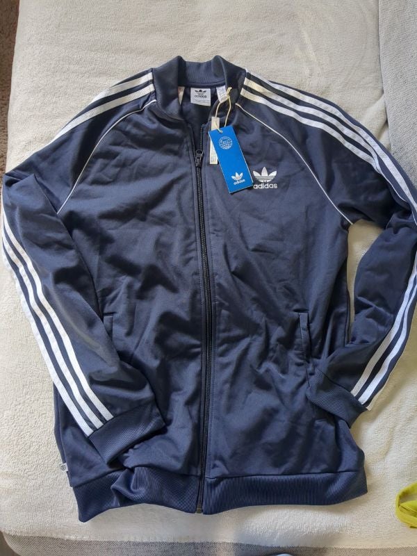 Haut adidas zippé