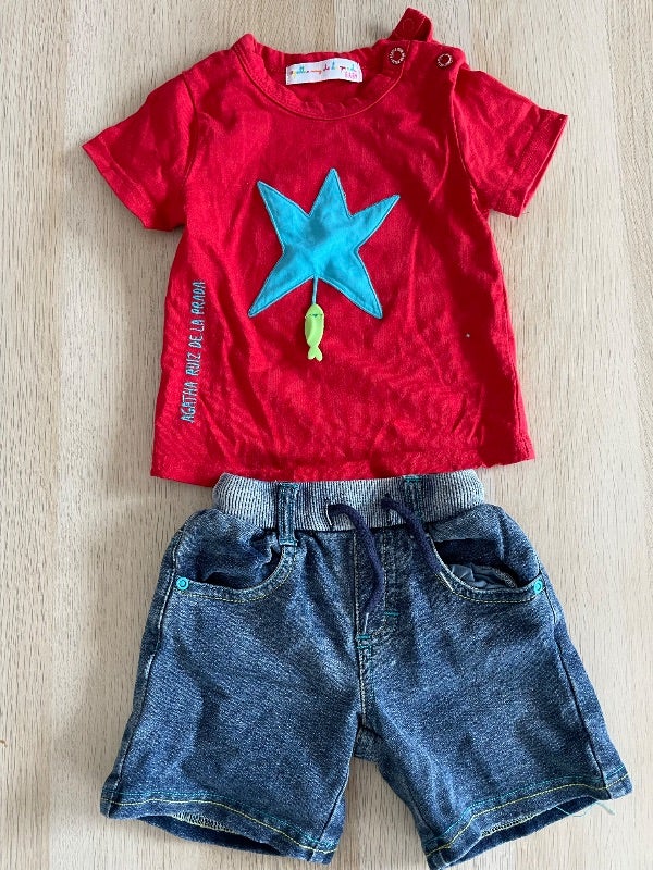 Ensemble short tee-shirt Agatha Ruiz de la Prada