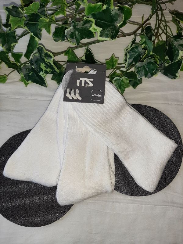 Lot de 3 paire de chaussettes hiver mi-saison pointure du 43-46 homme