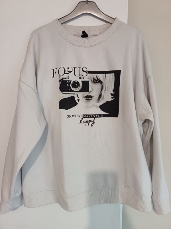 Pull blanc