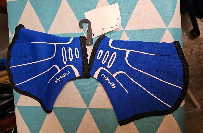 Paire de gants palmés neuf Aquagym