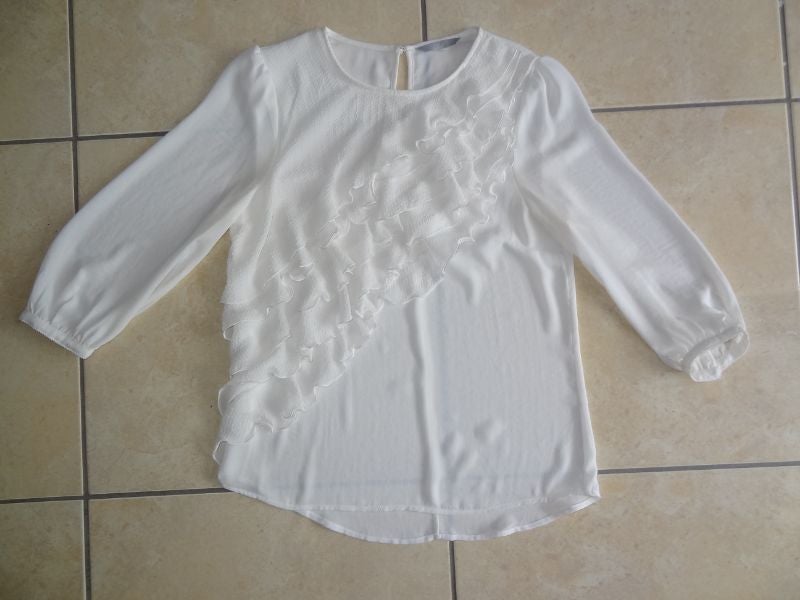 Haut en mousseline H&M