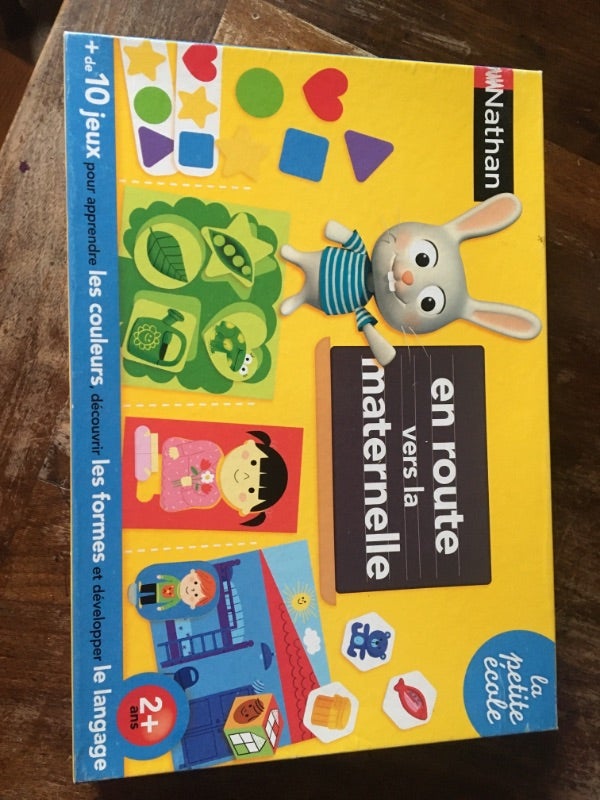 Jeu « en route vers la maternelle »