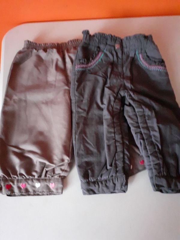 Lot 2 pantalons