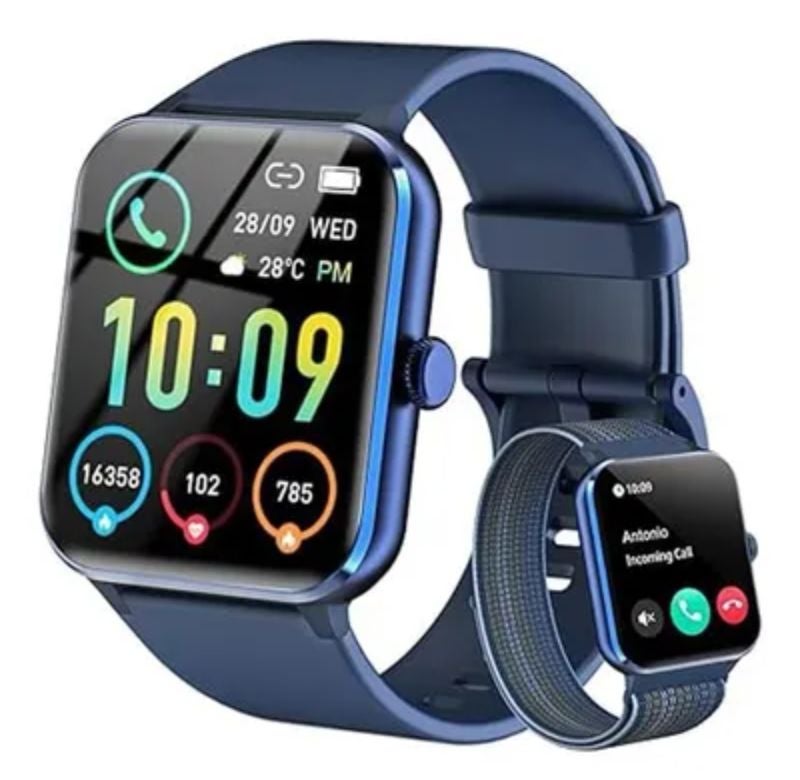 MONTRE CONNECTÉE HOMME ET FEMME BLEU BLACKVIEW