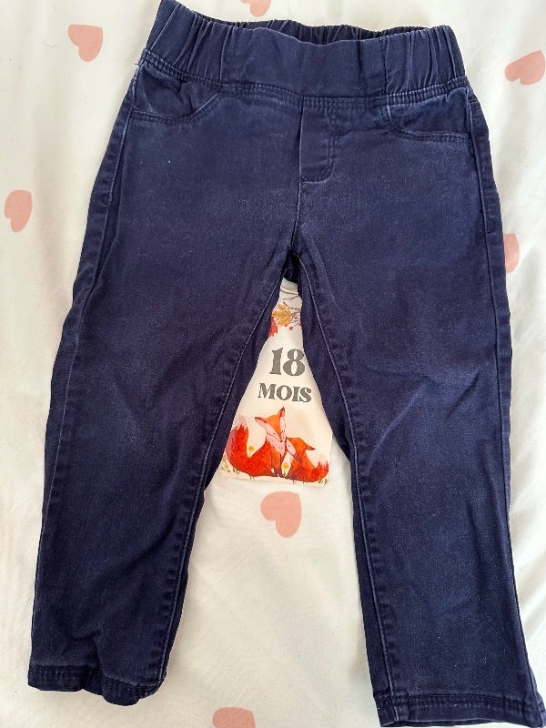 Pantalon bleu marine