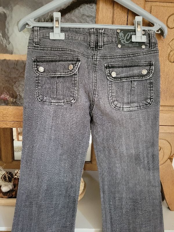 Jeans droit gris 12 ans