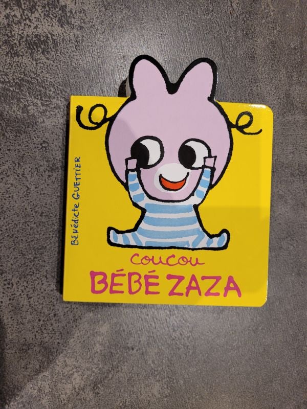 Livre coucou bébé zaza