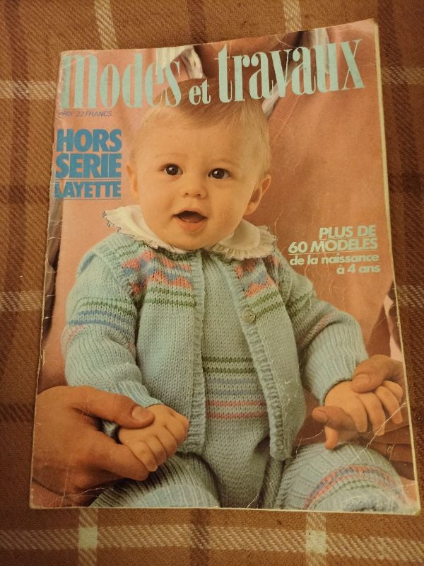 Magazine modes et travaux hors série layette