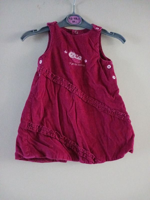 Robe bordeaux 3 mois