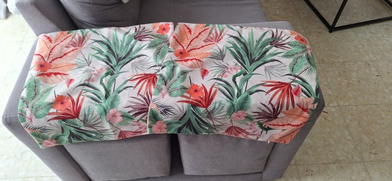 Lot 2 taies de coussins canapé