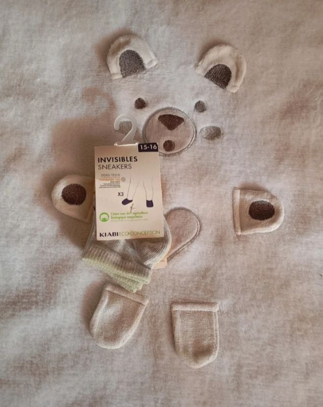 Lot de 3 paires de chaussettes 15-16