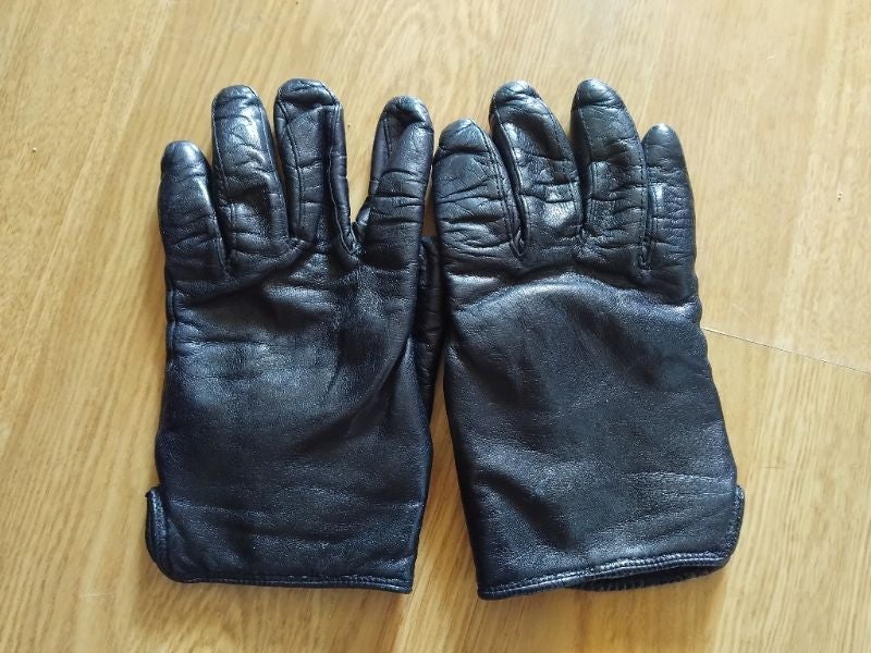 Gants en cuir vintage