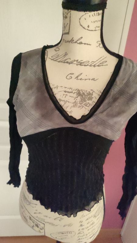 haut voilage promod taille m 36/38