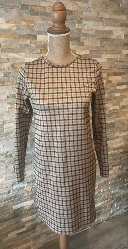 Robe à carreaux Jean Pascale taille S