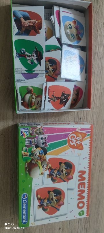 Jeu Mémo Cats 4 ans et +