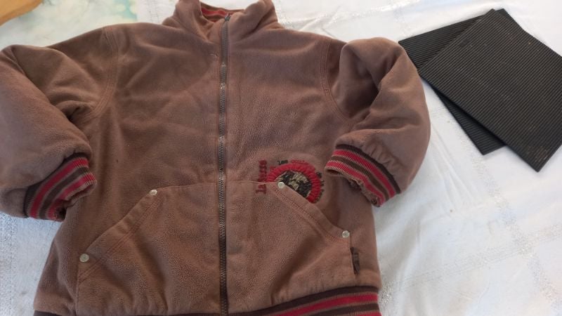 blouson marron 4 ans