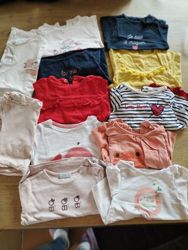 T-shirts manches longues.