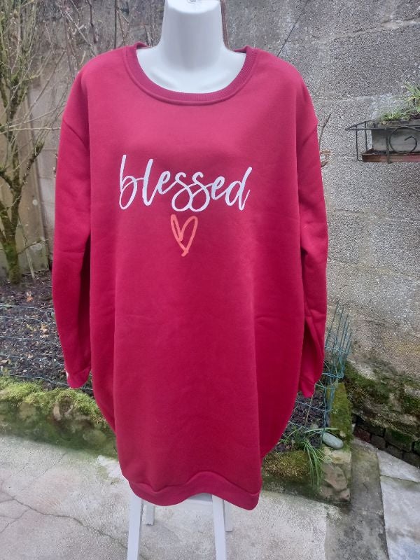 Robe sweat long
