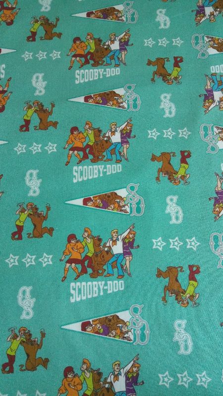 tissu scoobydoo
