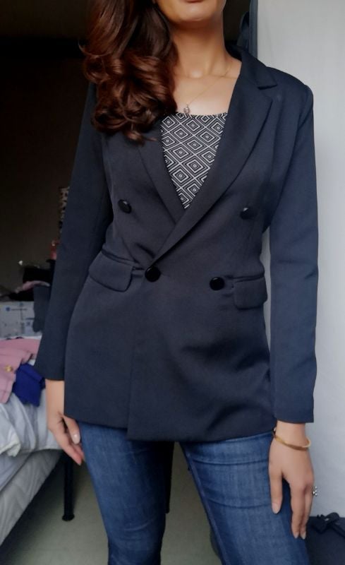 Blazer mi-long quasi neuf
