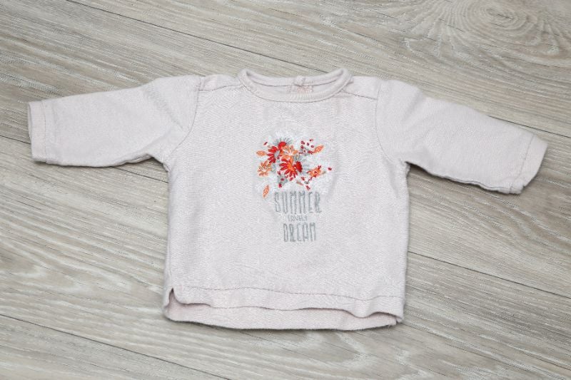 pull rose pâle