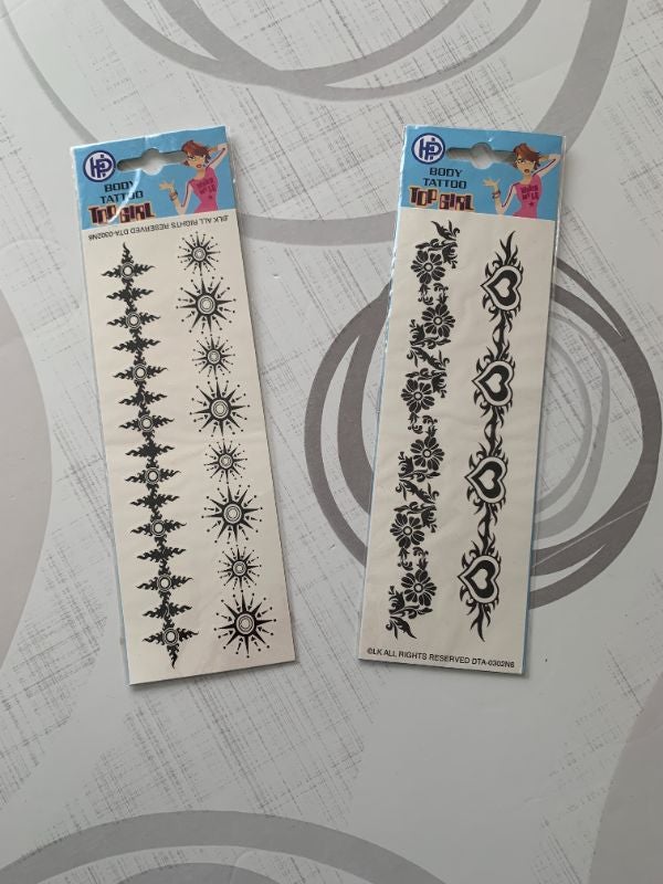 Tatouages éphémères