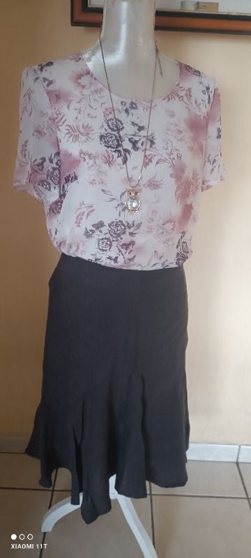 Top fleuri Anne weyburn