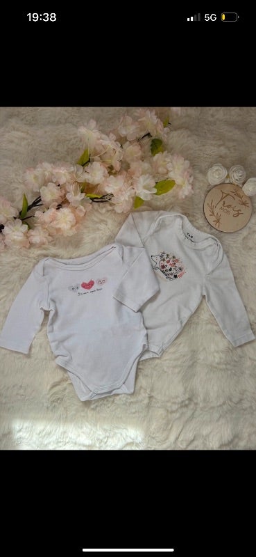 Lot de 2 bodies