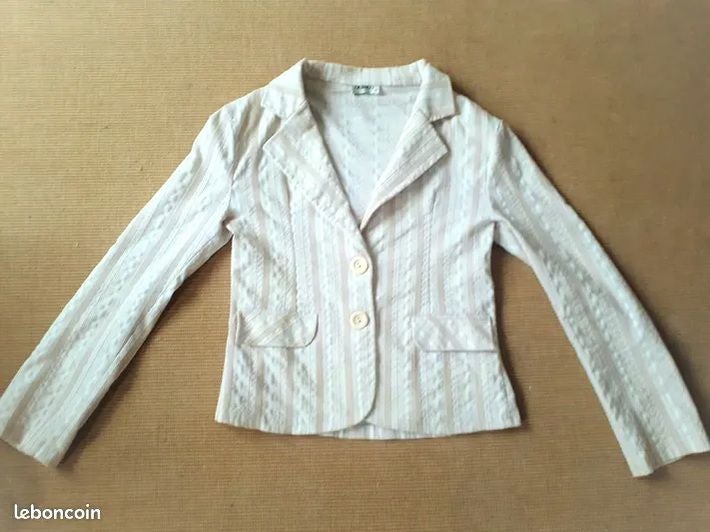 VESTE Blazer TAILLEUR CHIC 36