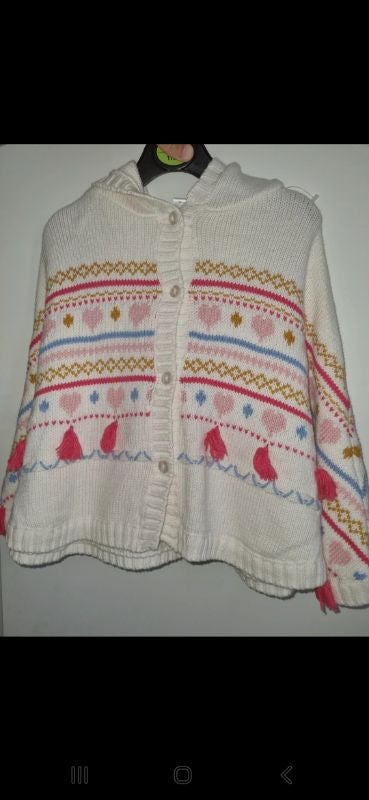 Poncho fille 4 ans